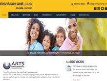 Tablet Screenshot of envisionone.com